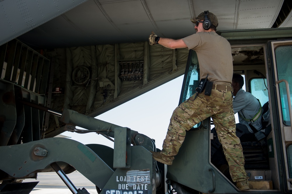 75th Expeditionary Airlift Squadron brings supplies to U.S. forces in Horn of Africa