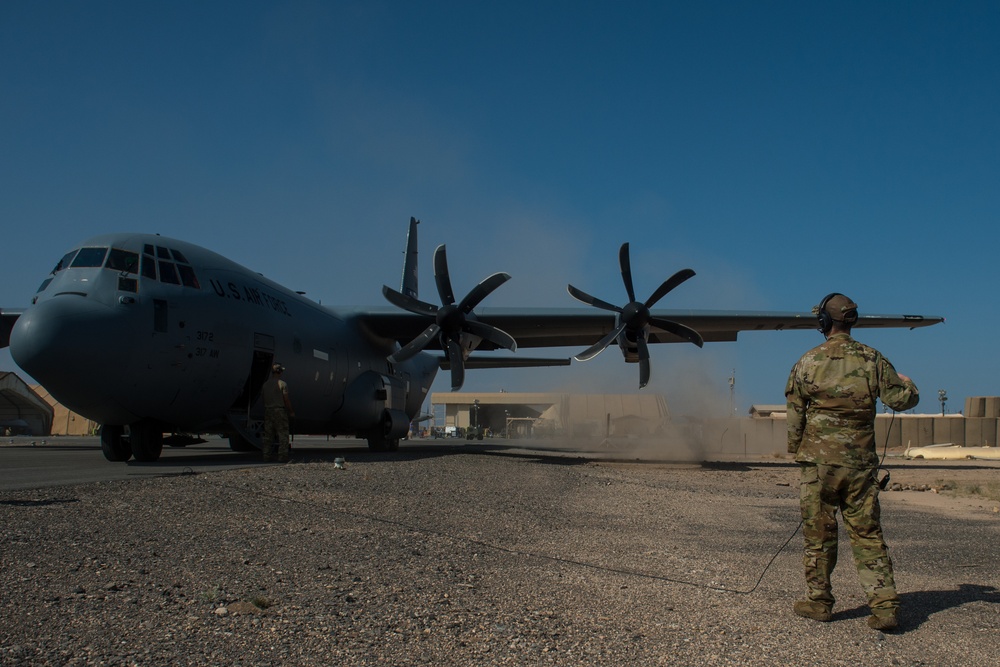 75th Expeditionary Airlift Squadron brings supplies to U.S. forces in Horn of Africa