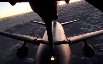 ADAB KC-10 refuels with KC-10 over Iraq
