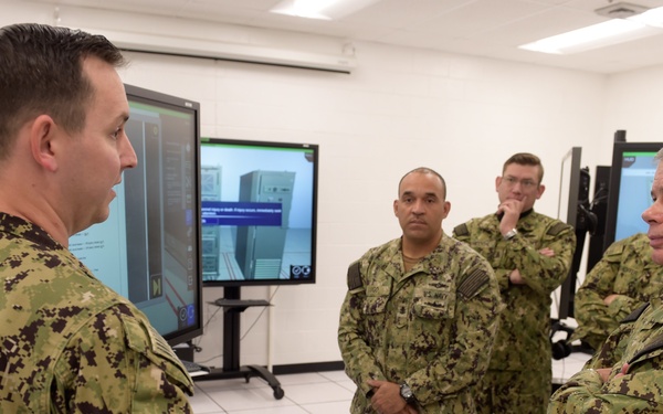 CNP &amp; MyNavy HR Fleet Master Chief Visit Corry Station