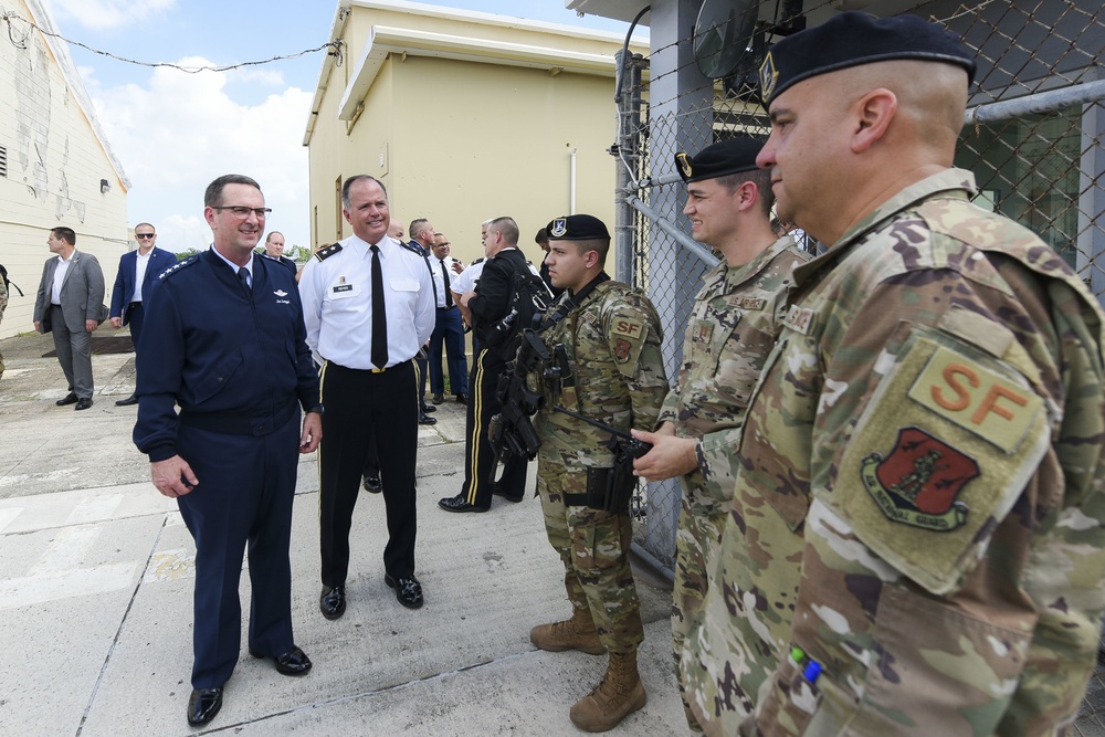 Gen. Lengyel visits the Puerto Rico National Guard
