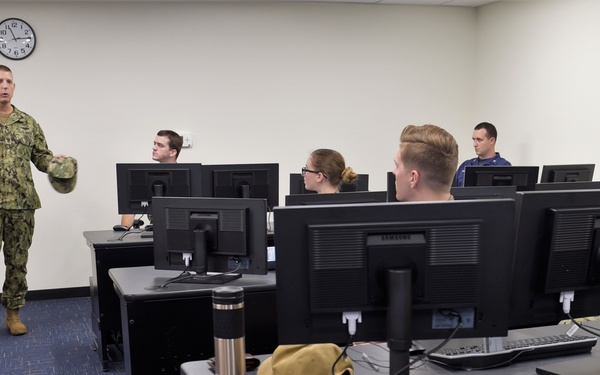 CNP &amp; MyNavy HR Fleet Master Chief Visit Corry Station