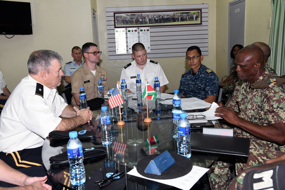 SD Guard leaders visit Suriname to bolster state partnership