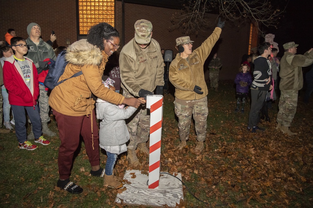 Dover AFB Christmas Tree Lighting 2019