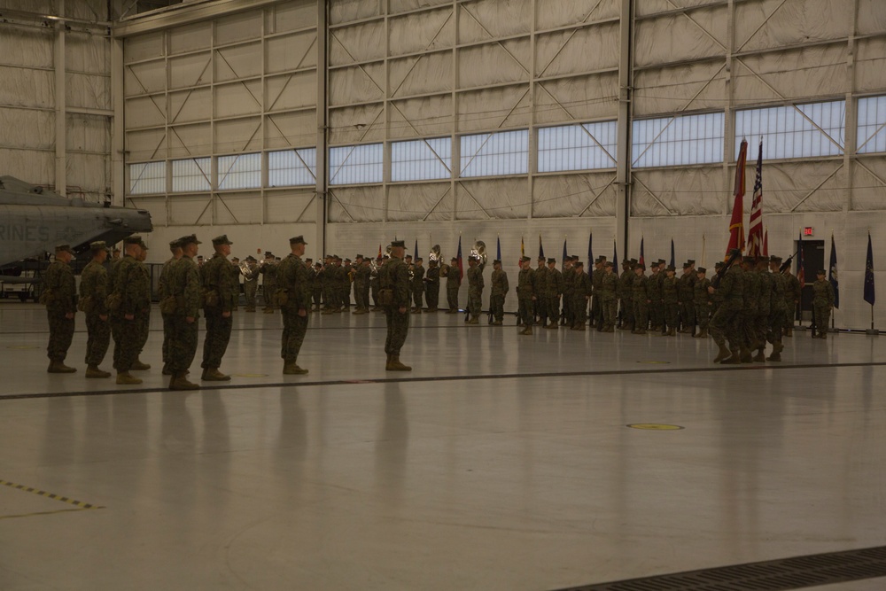 Heavy Marine Helicopter Squadron 361 Relief and Appointment Ceremony