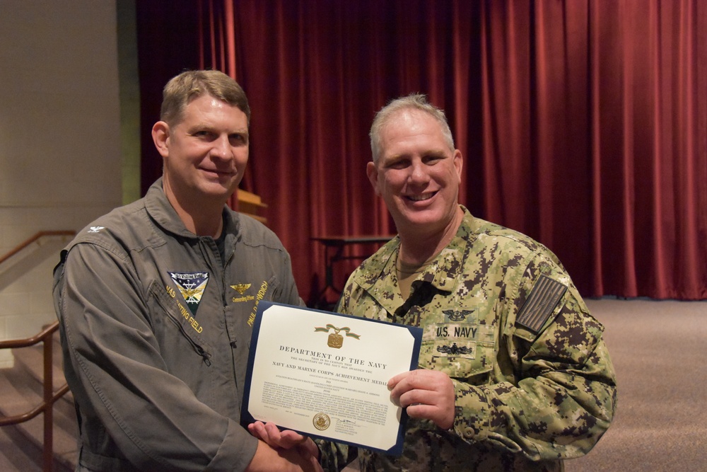 NAS Whiting Field credits team members for saving a life