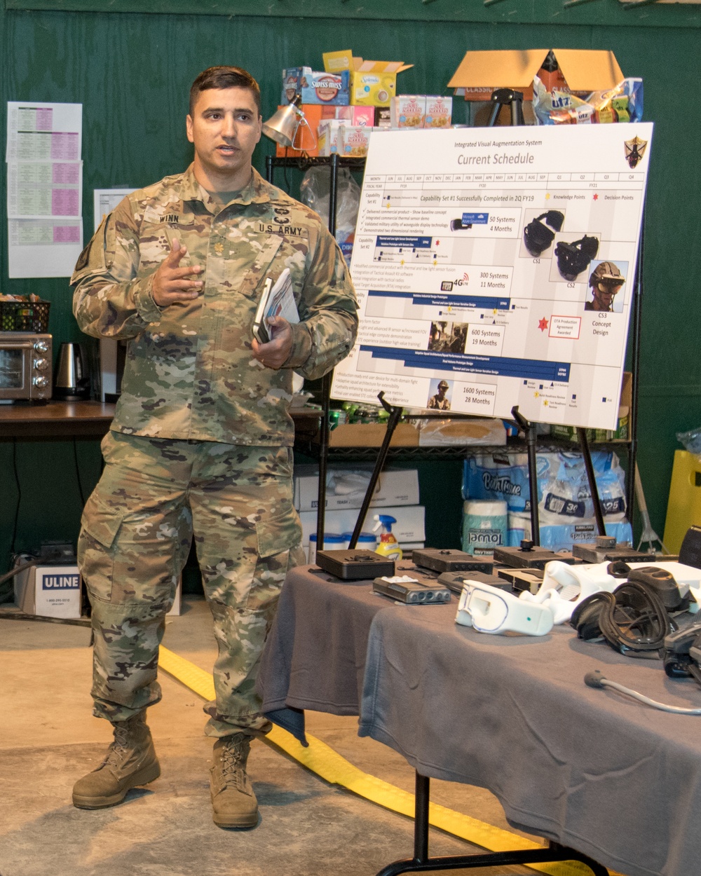 AFC Leadership Demonstrates IVAS Capability