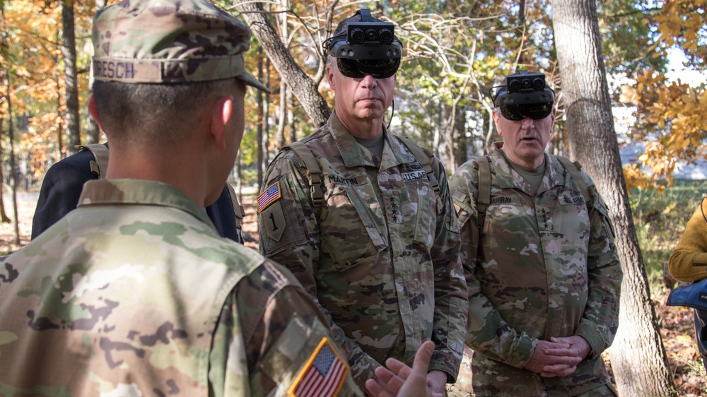 AFC Leadership Demonstrates IVAS Capability