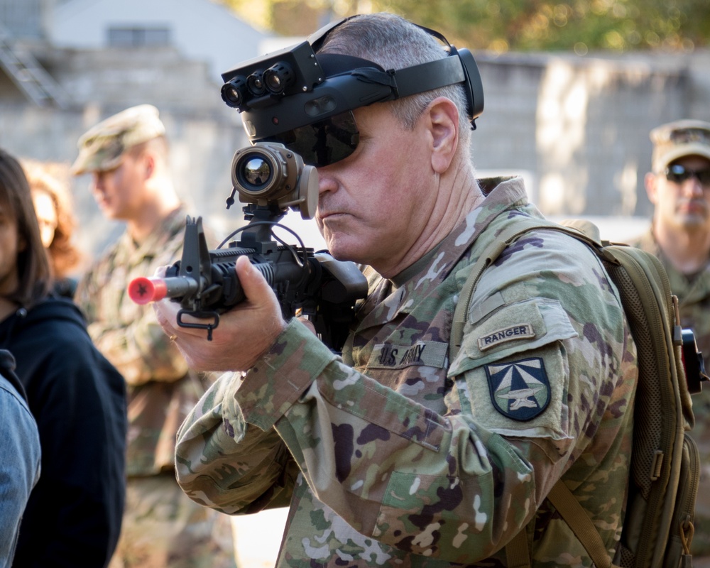 AFC Leadership Demonstrates IVAS Capability