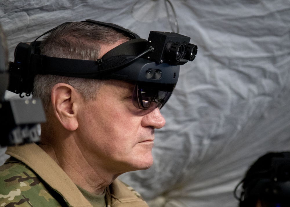 AFC Leadership Demonstrates IVAS Capability