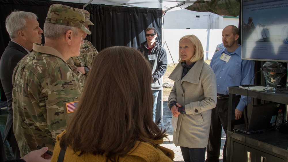 AFC Leadership Demonstrates IVAS Capability
