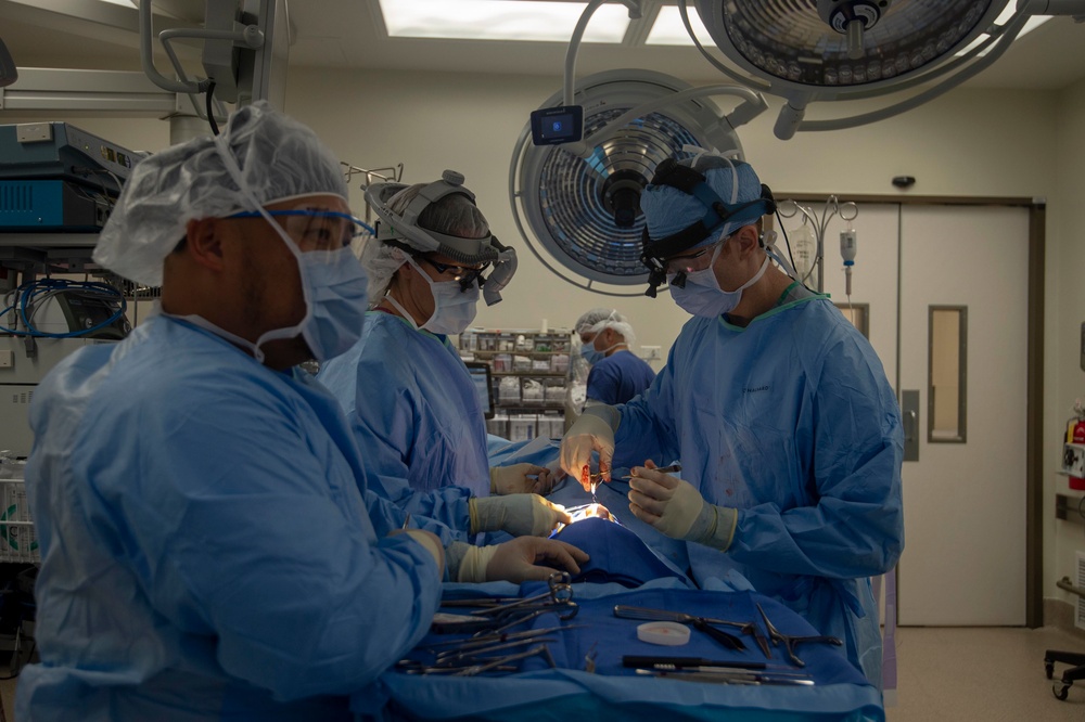 NMCSD Staff Conducts Surgery