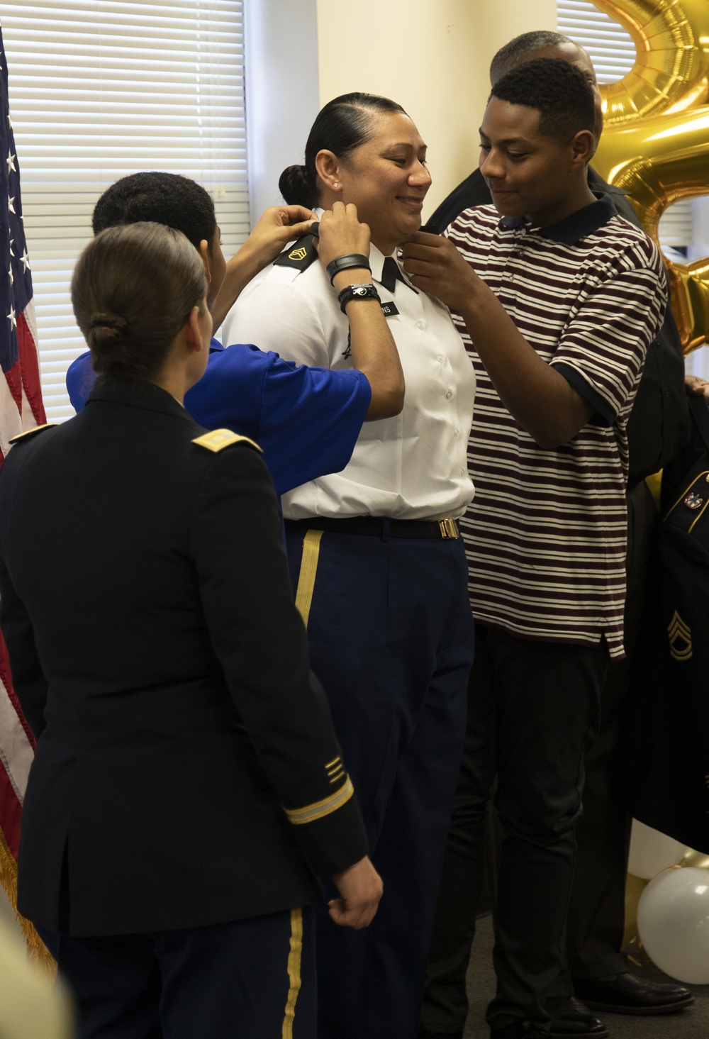 Sgt. 1st Class Lisa Owens Promotion