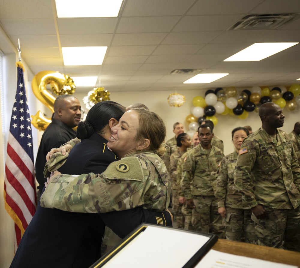 Sgt. 1st Class Lisa Owens Promotion