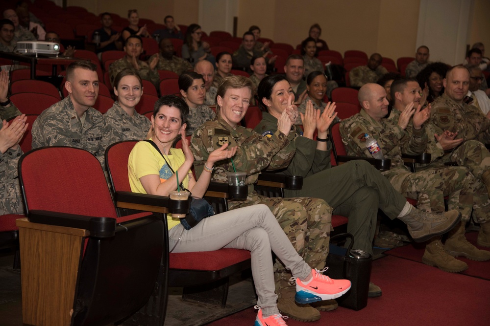 Military trailblazer speaks at Breaking Barriers event