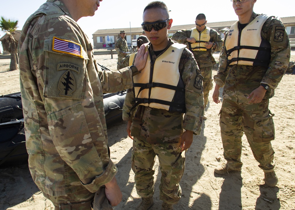Cal Guard supports ROTC Ranger Challenge