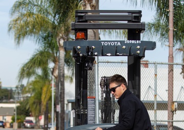 Trade scholars earn lift truck certifications
