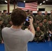 Jeff Ross and Seth Green visit 4/25th IBCT Paratroopers on USO tour