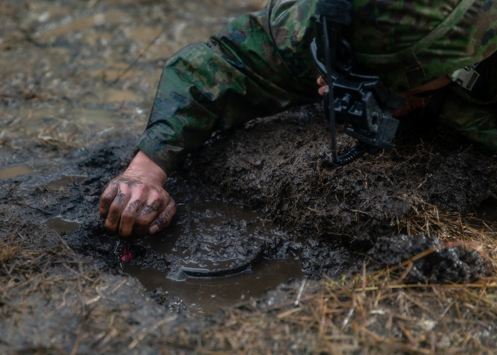 Mine drills