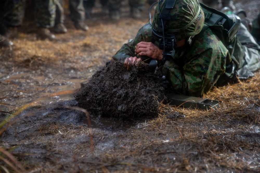 Mine drills