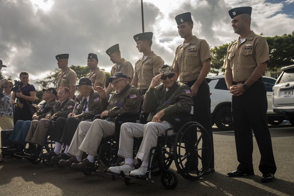 World War II Veterans visit MCBH