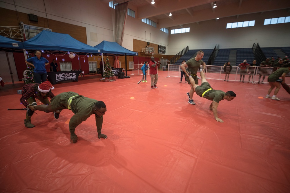 Holiday Spirit | 3rd MLG Marines participate in Reindeer Run and Games