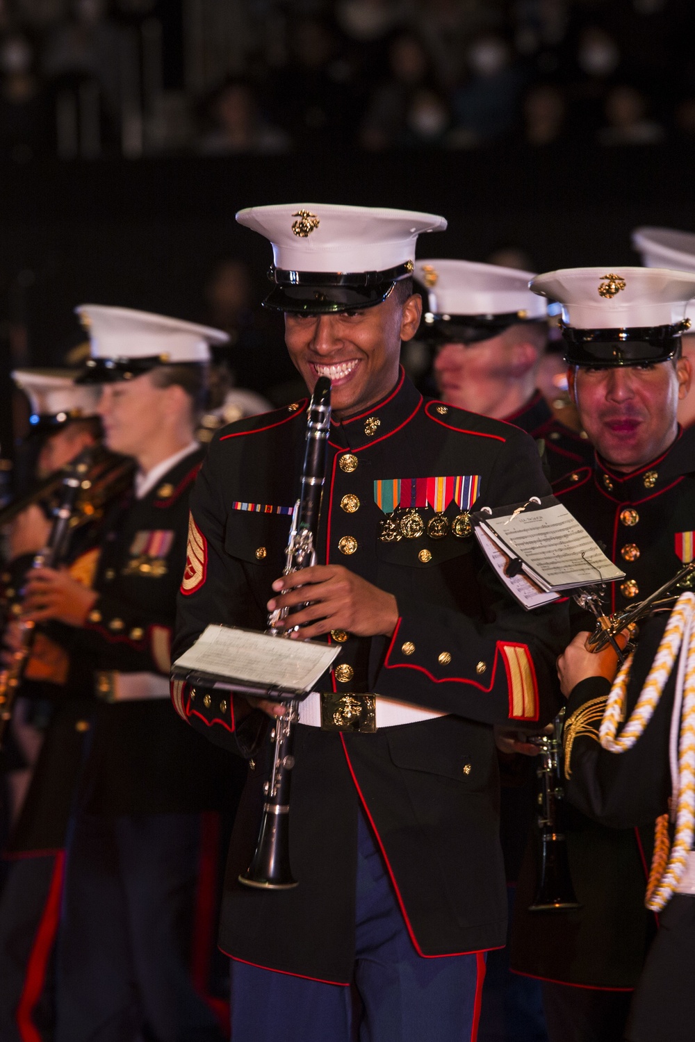 International bands perform together during JSDF Marching Festival 2019