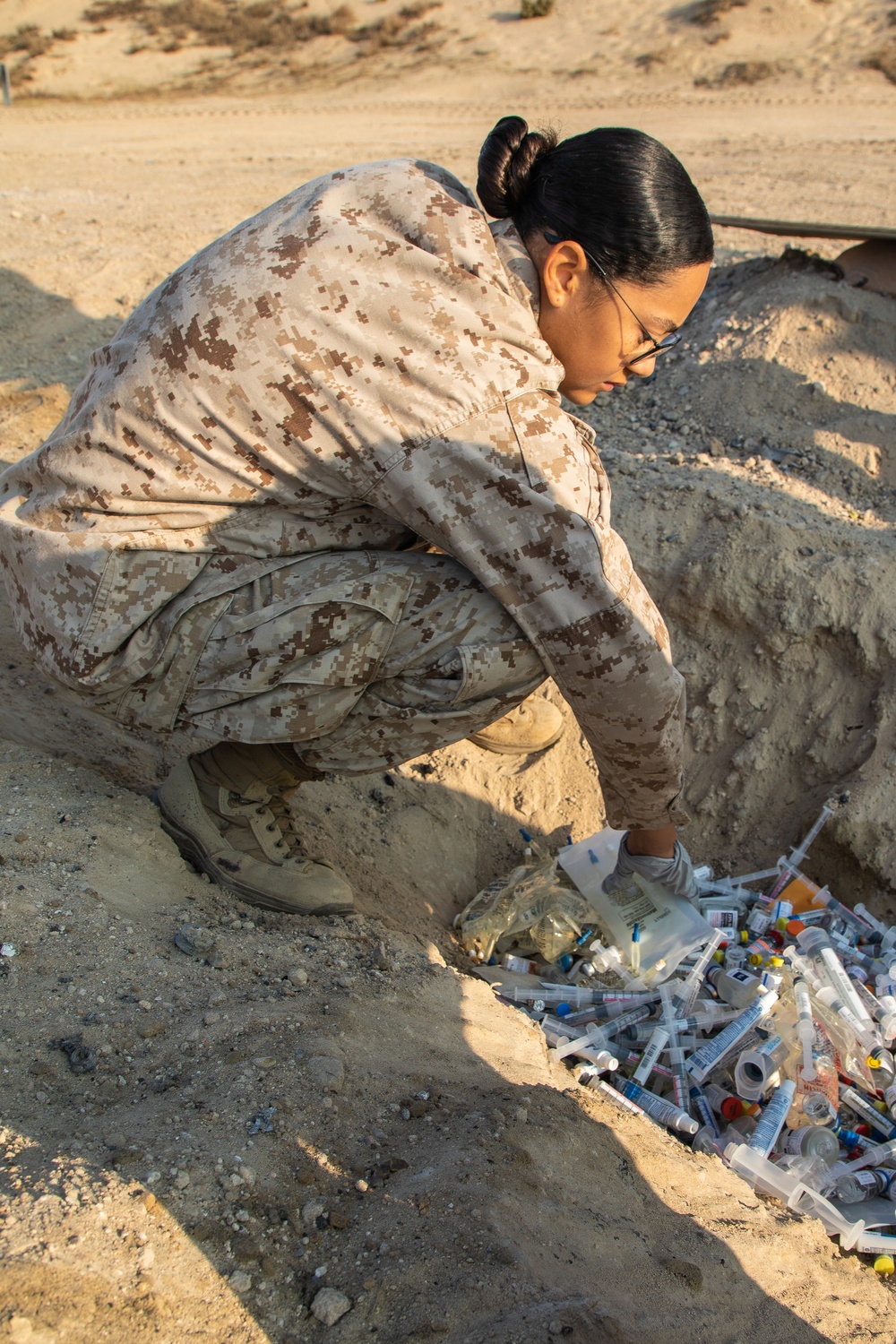 EOD Marines conduct Code-H Drills