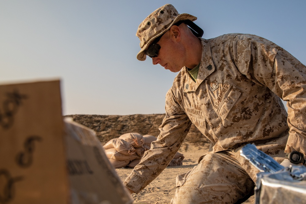 EOD Marines conduct Code-H Drills