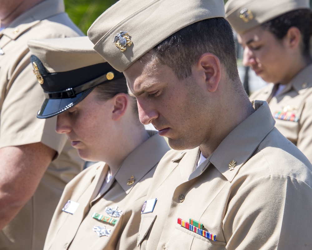 Diego Garcia Pearl Harbor Day Remembrance Ceremony