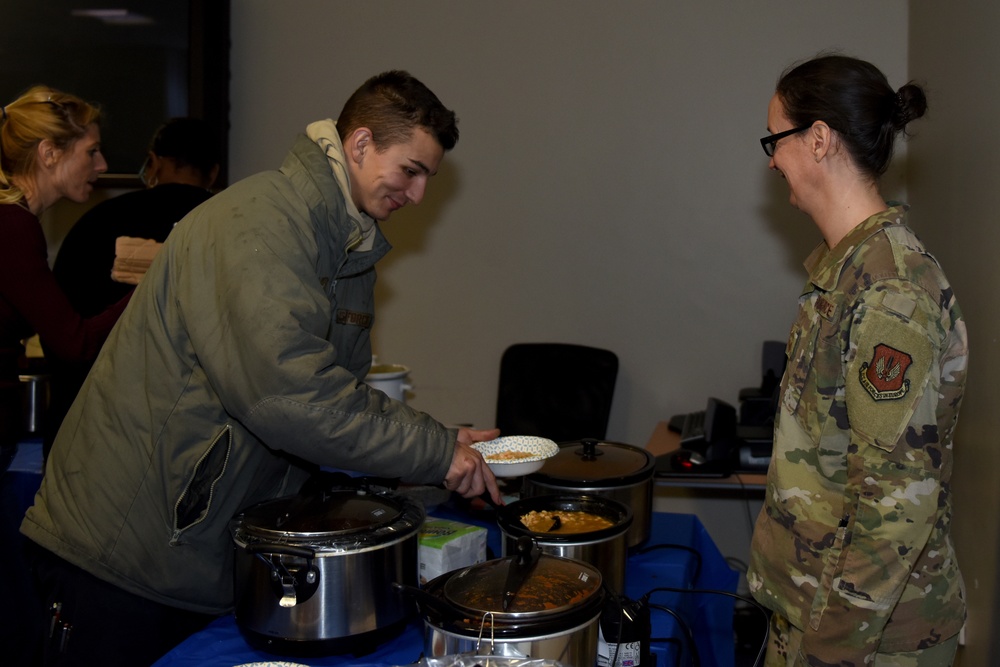The 48th Fighter Wing hosts first ever Mid-Shift Chili Fest