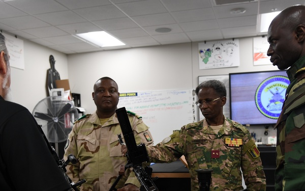 NAVSCIATTS Hosts KLE and Tour in Support of AFRICOM Semester