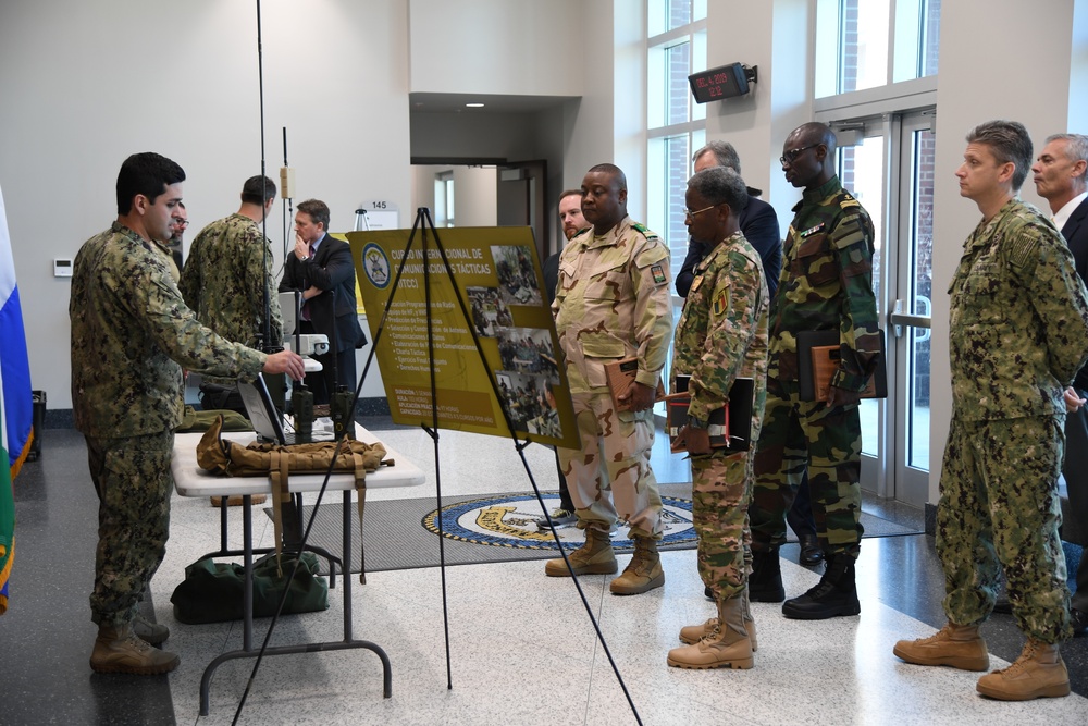 NAVSCIATTS Hosts KLE and Tour in Support of AFRICOM Semester