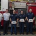 Lifesaving Awards presented to Navy Region Northwest Fire and Emergency Services Firefighters