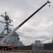 USS Momsen (DDG 92) stops at Naval Magazine Indian Island for an Ammunition Offload