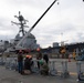 USS Momsen (DDG 92) stops at Naval Magazine Indian Island for an Ammunition Offload