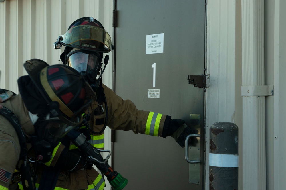 Evacuation drill tests Airmen