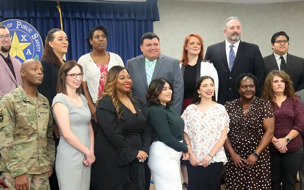 Texas Counterdrug Soldier graduate DPS course