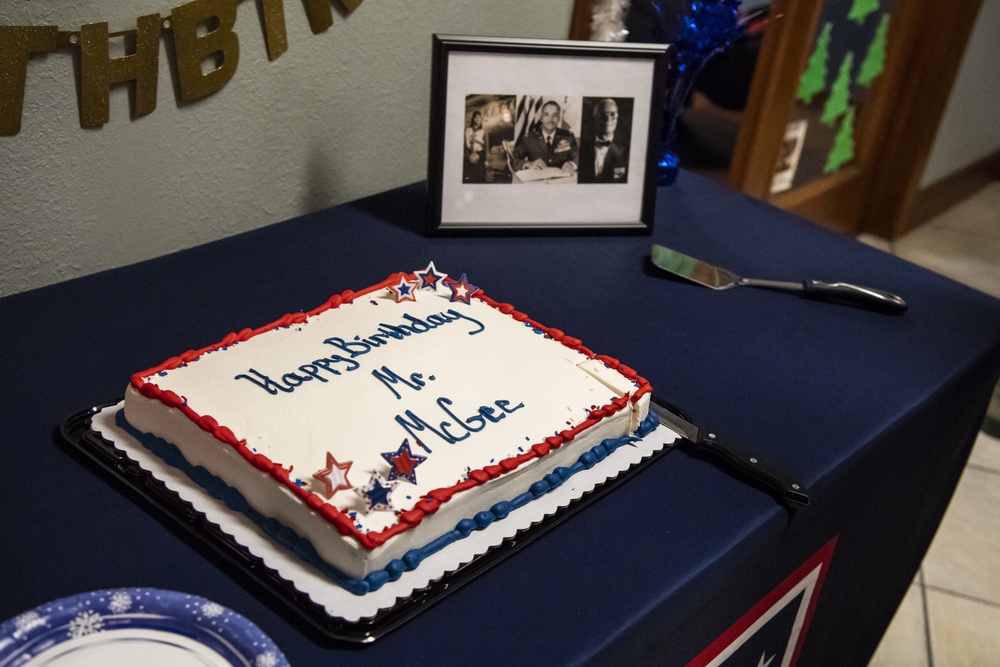 Former Tuskegee Airman celebrates 100th birthday