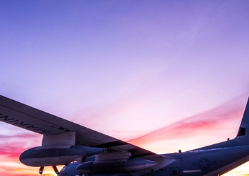 Sunrise on Kirtland Air Force Base