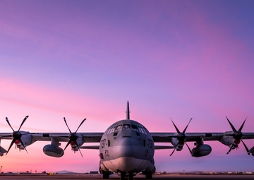 Sunrise on Kirtland Air Force Base