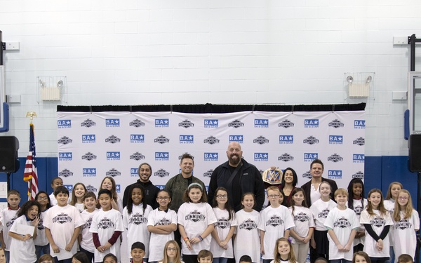 WWE visits MCAS New River