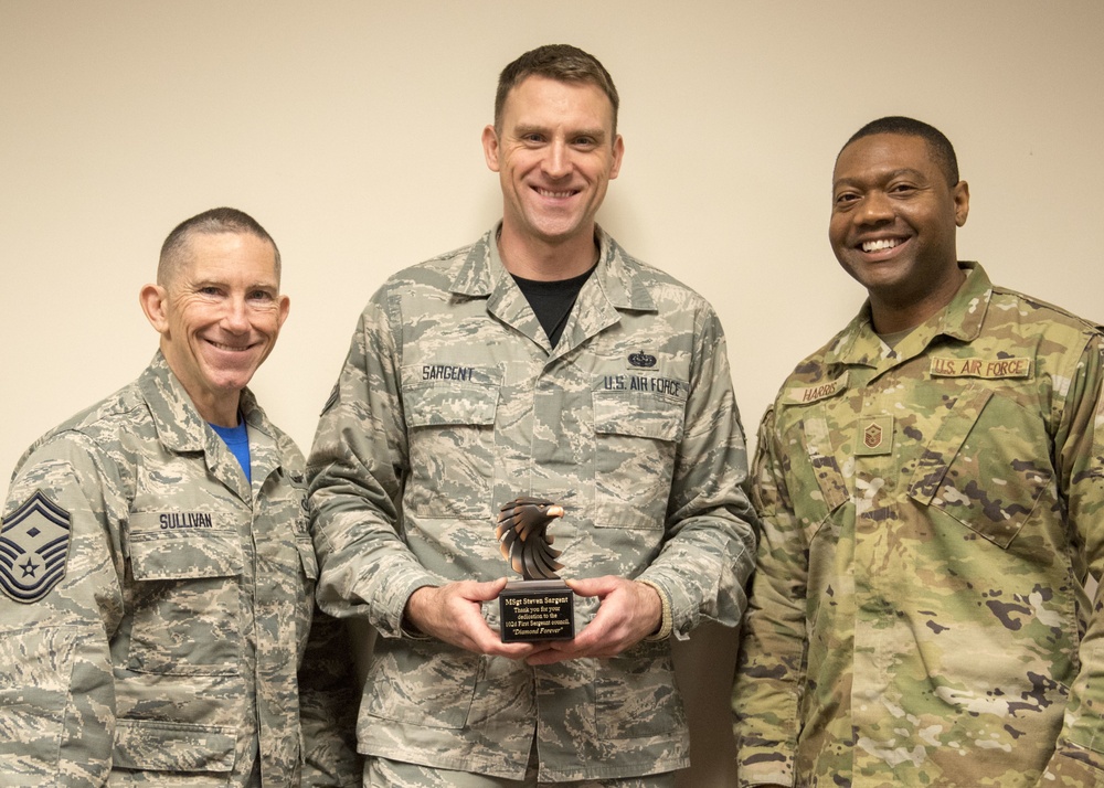 Master Sgt. Steven Sargent to retire as 1st Sgt.