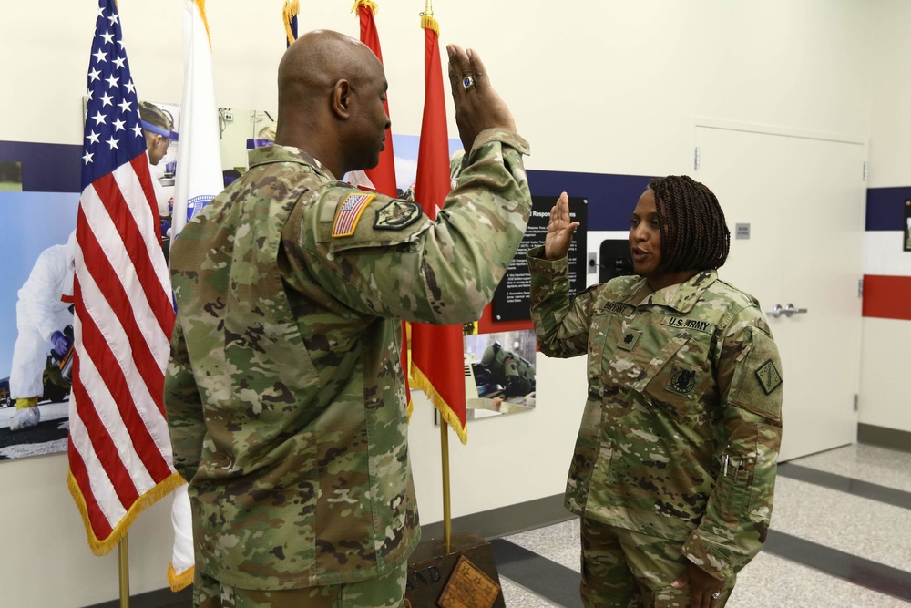 Bryant promoted to lieutenant colonel