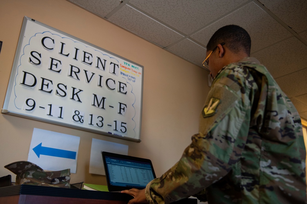 23d Communications Squadron works to maintain Moody technology