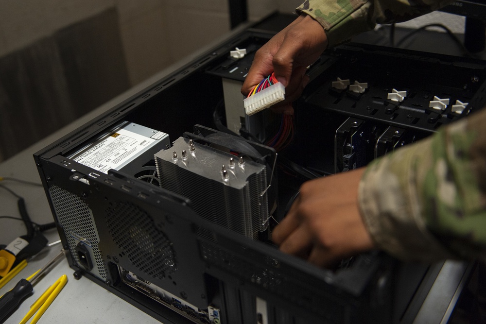 23d Communications Squadron works to maintain Moody technology