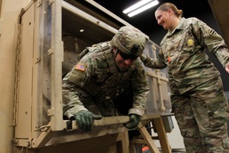 ROLLOVER, ROLLOVER, ROLLOVER! Marne NCOs train in rollover egress