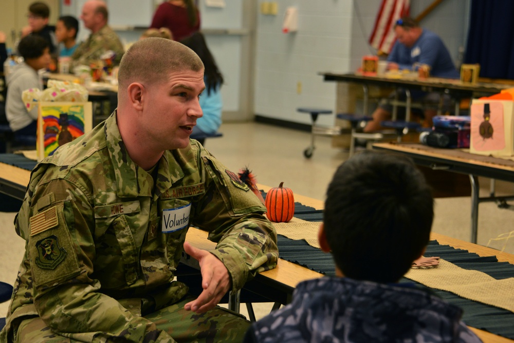 Team Tyndall Airmen volunteer at local school