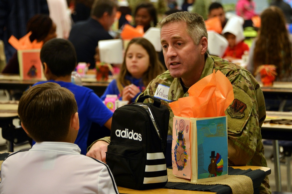 Team Tyndall Airmen volunteer at local school