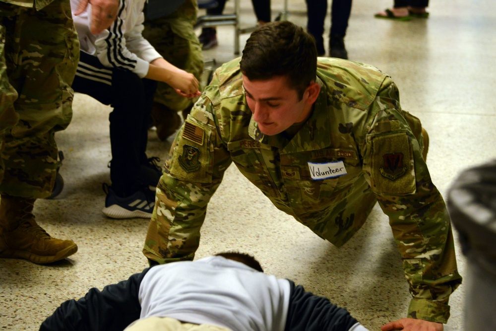 Team Tyndall Airmen volunteer at local school